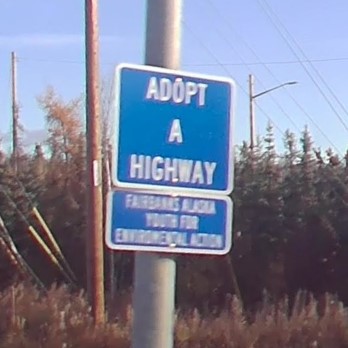 Alaska adoption sign