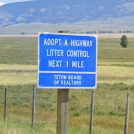Wyoming adoption sign
