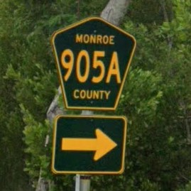 Florida county rd sign