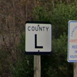 Wisconsin county rd sign