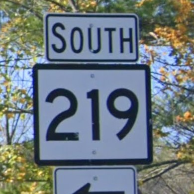 Connecticut state hwy sign