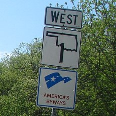 Oklahoma state hwy sign