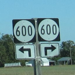 Virginia state hwy sign