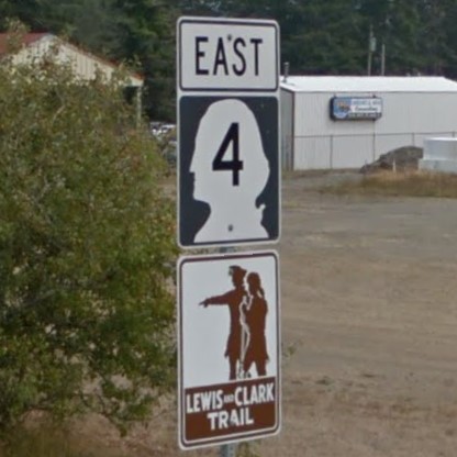 Washington state hwy sign