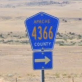 Arizona county rd sign