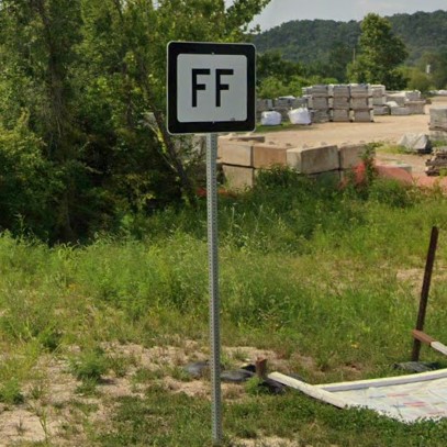 Missouri county rd sign