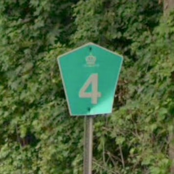 North Carolina county rd sign