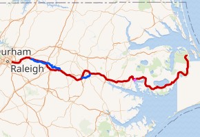 US Hwy 264 map