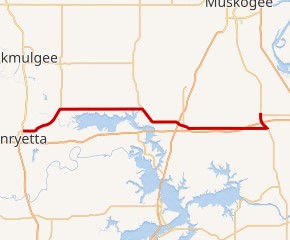 US Hwy 266 map