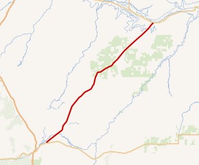 US Hwy 350 map