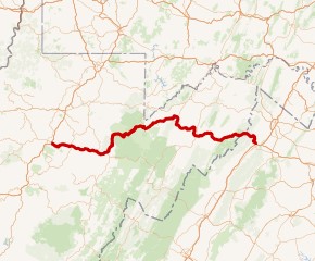 US Hwy 48 map