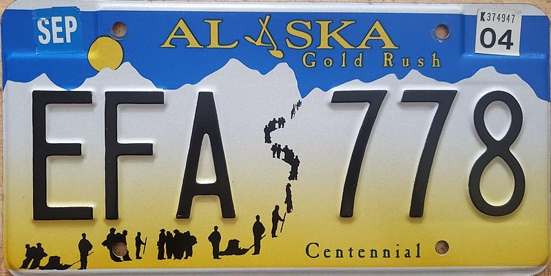 Alaska yb plate