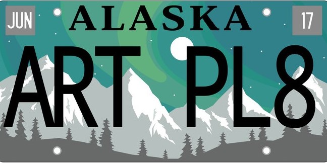 Alaska gb plate