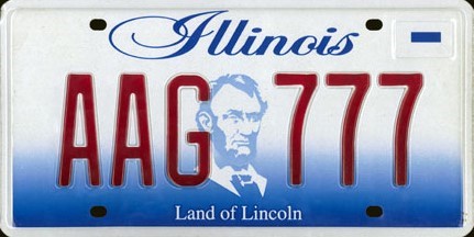 Illinois b plate
