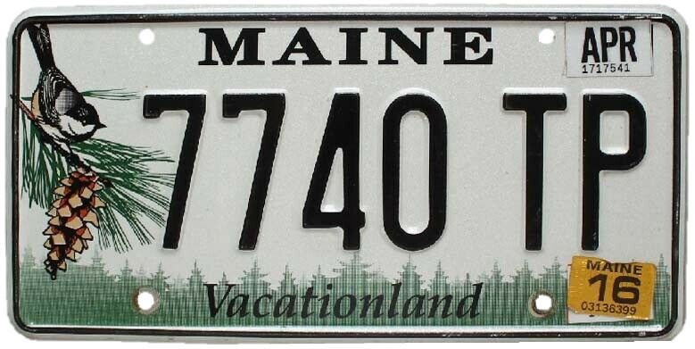 Maine g plate
