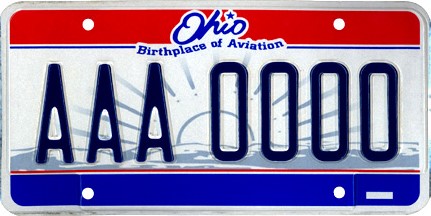 Ohio rb plate