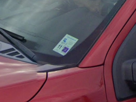 Louisiana Registration sticker