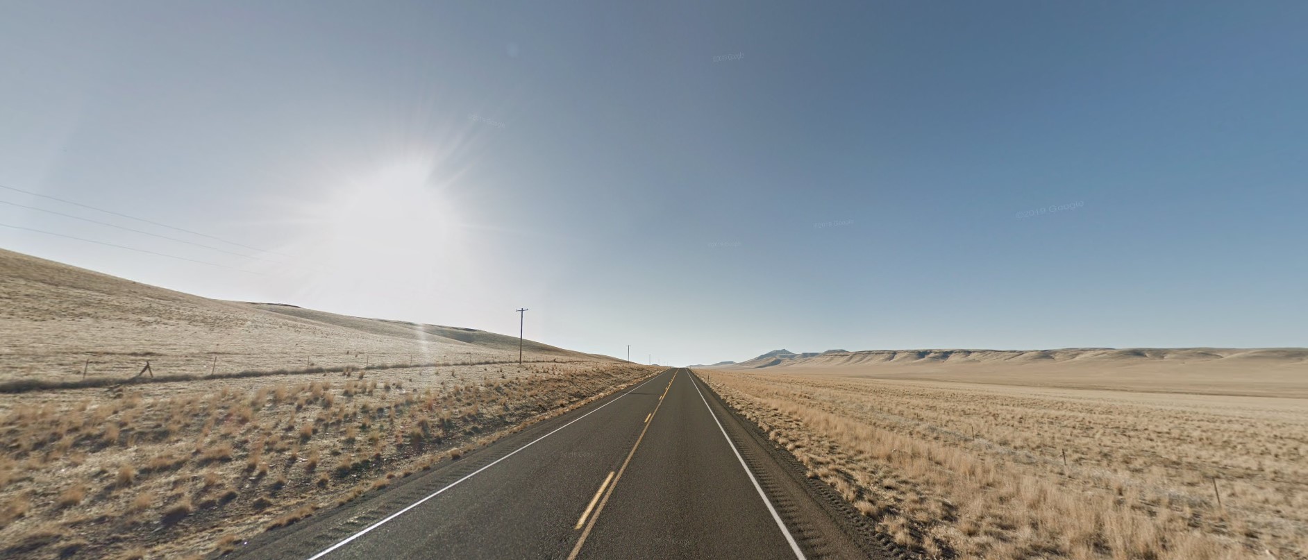 Oregon desert plains