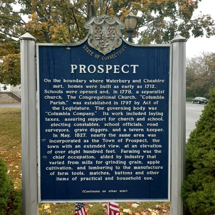 Connecticut historical marker