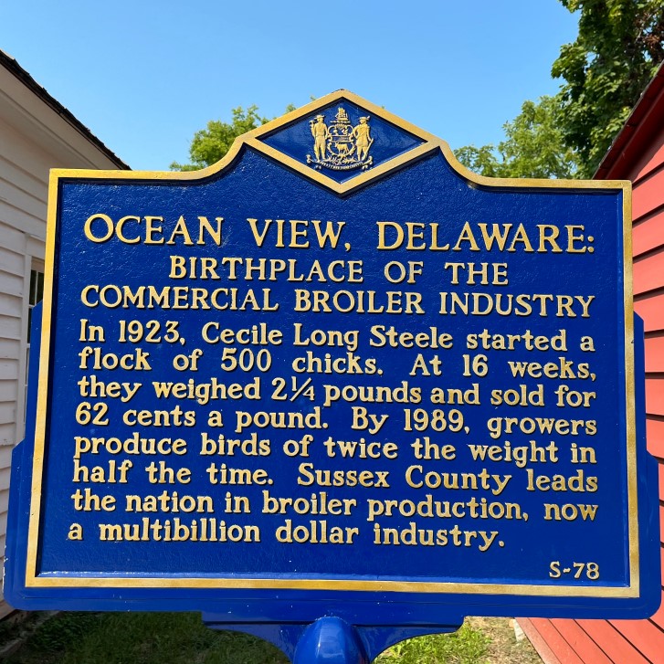 Delaware historical marker