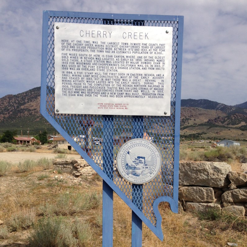 Nevada historical marker