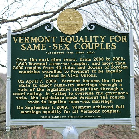 Vermont historical marker