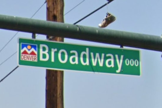 Denver, CO street sign