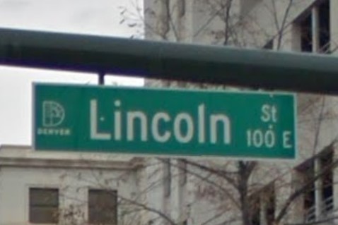 Denver, CO street sign