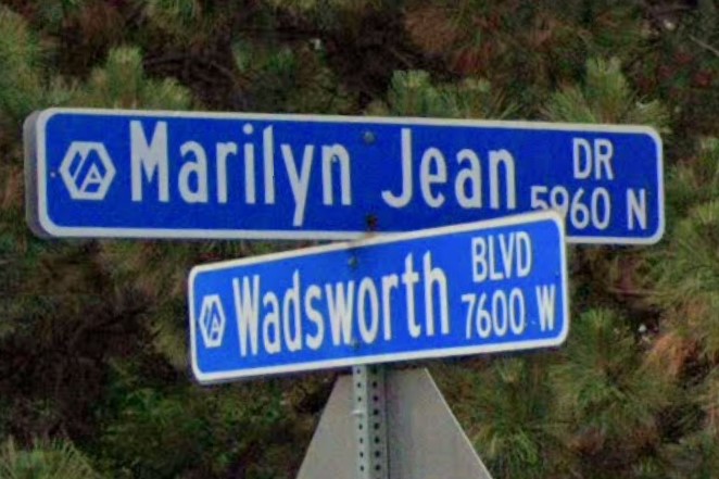 Arvada, CO street sign