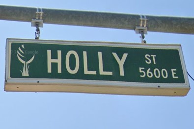 Commerce City, CO street sign