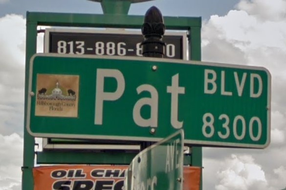 Tampa FL street sign