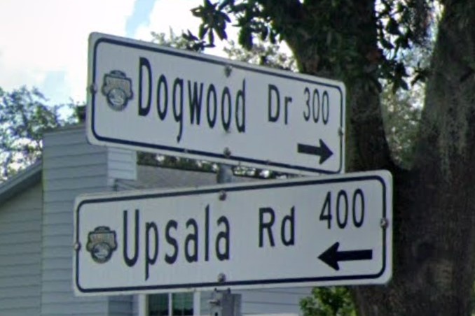 Sanford, FL street sign