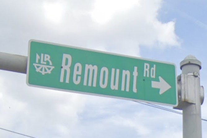 Little Rock, North, AR street sign