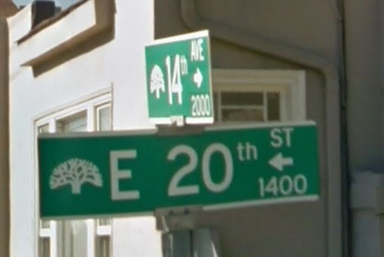 Oakland, CA street sign