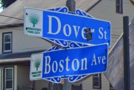 Bridgeport, CT street sign