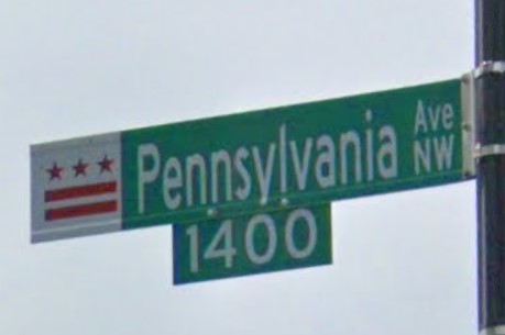 Washington, DC street sign