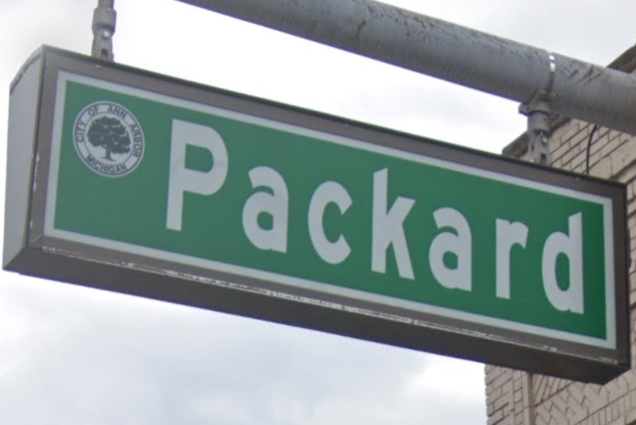 Ann Arbor, MI street sign