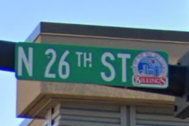 Billings, MT street sign