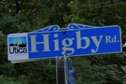 Utica, NY street sign
