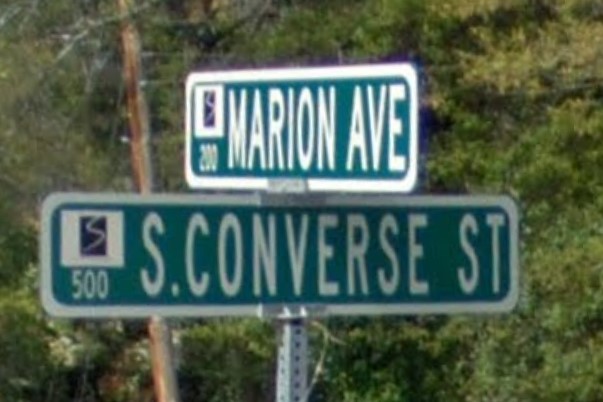 Spartanburg, SC street sign