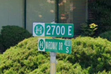Holladay, UT street sign