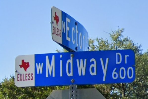 Euless, TX street sign