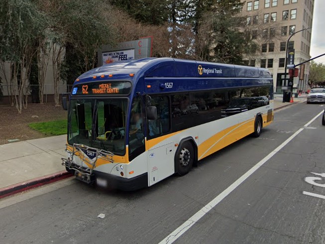 Sacramento, California bus
