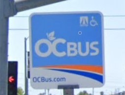 Los Angeles, California bus sign