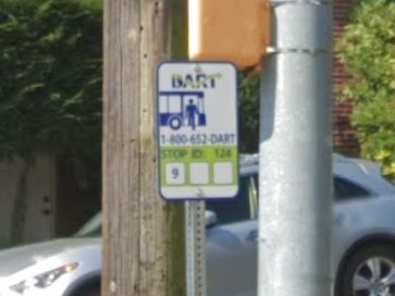 state-wide, Delaware bus sign