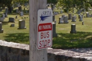 Southeast MA bus sign