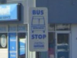 Kalamazoo, Michigan bus sign