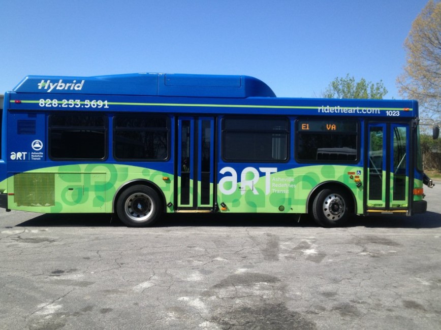 Asheville, North Carolina bus