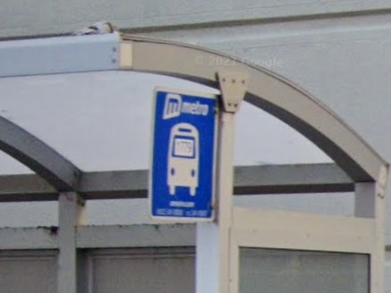 Omaha, Nebraska bus sign