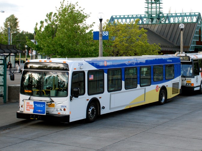 Portland, Oregon bus